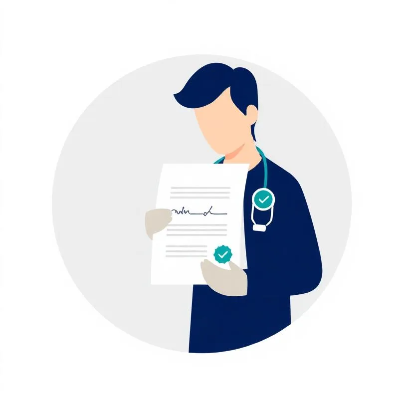 Step 3 illustration: Provider review & prescription